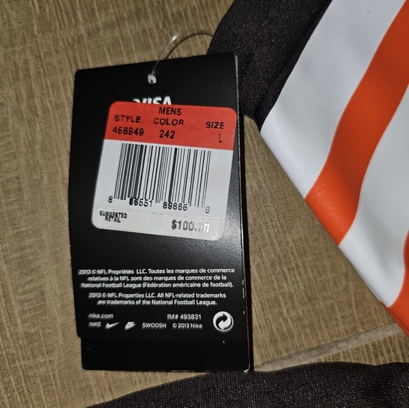 Cleveland Browns Joe Thomas 73 On Field Jersey - Picture 3 of 3